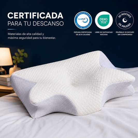 Almohada Cervical Ortopédica Derila — Adiós al Dolor de Cuello