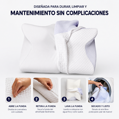 Almohada Cervical Ortopédica Derila — Adiós al Dolor de Cuello