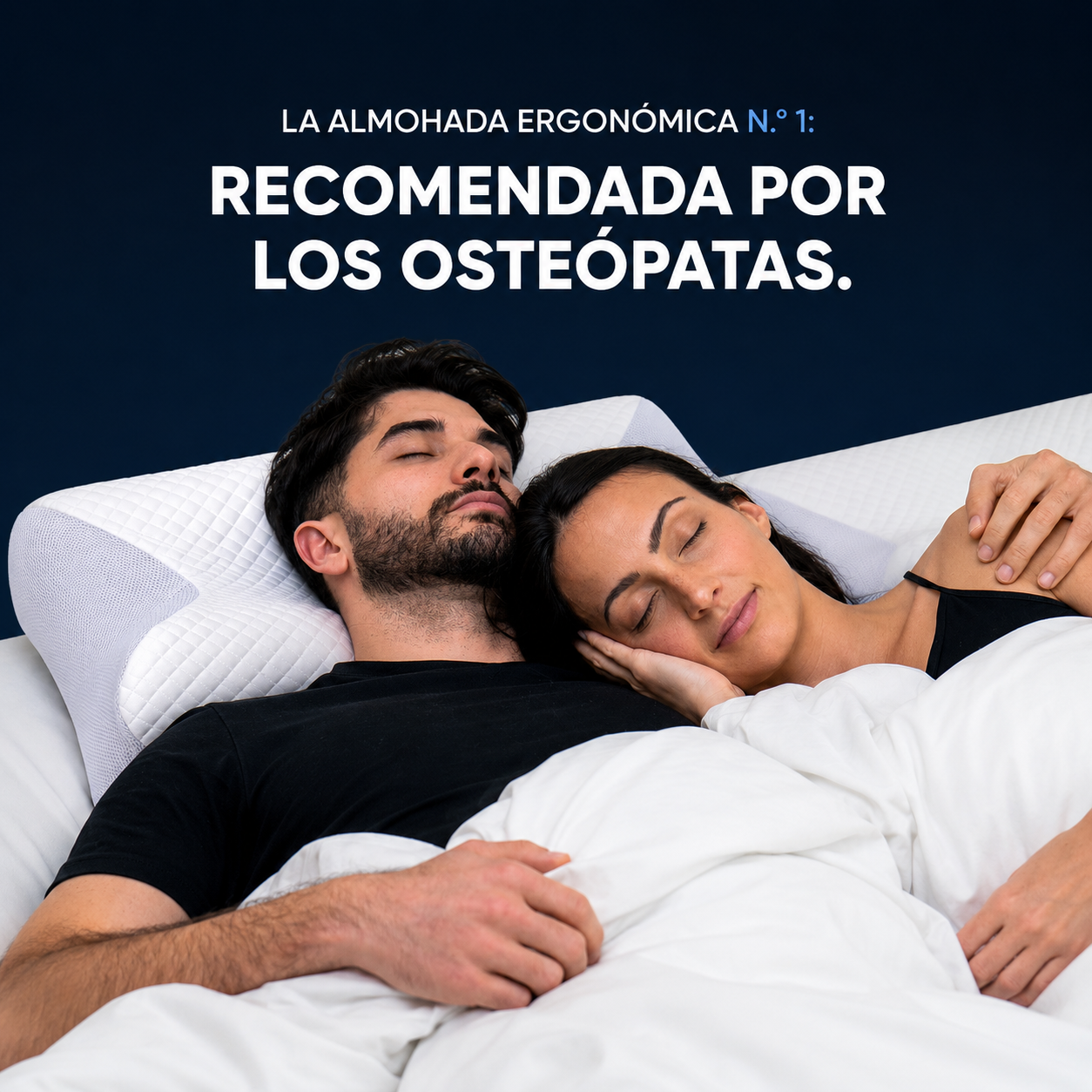 Almohada Cervical Ortopédica Derila — Adiós al Dolor de Cuello